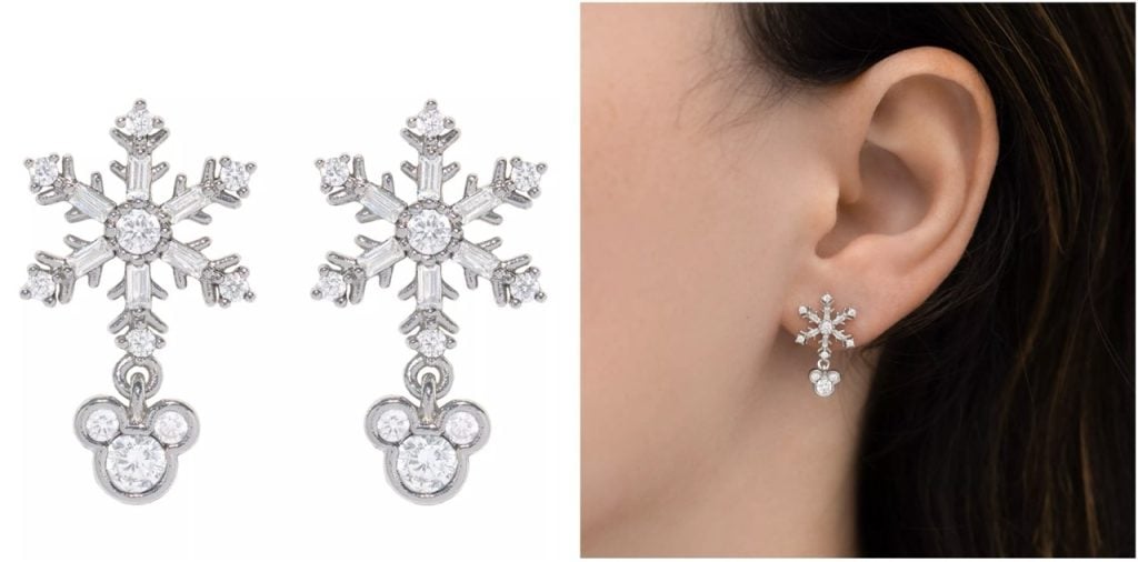 Girls Crew Holiday Disney Snowflake Large | WDWINFO.COM New Holiday Disney Parks Jewelry from Girls Crew Girls Crew Holiday Disney Snowflake Large