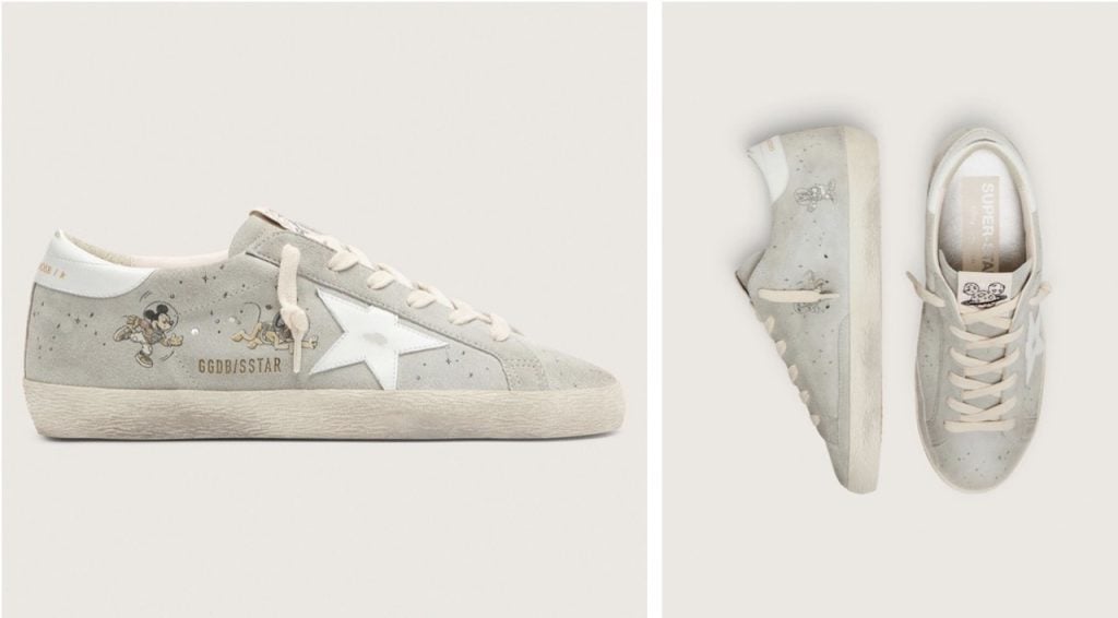 Golden Goose Disney Shoes Large | WDWINFO.COM NEW Disney x Golden Goose Collection Is Here, But It’s Selling Fast! Golden Goose Disney Shoes Large