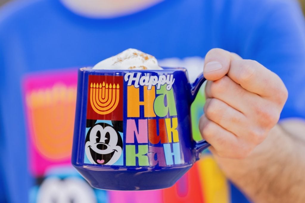 Happy-Hanukkah-Mug | WDWINFO.COM Disney Reveals New Hanukkah Merchandise for 2026 Happy-Hanukkah-Mug