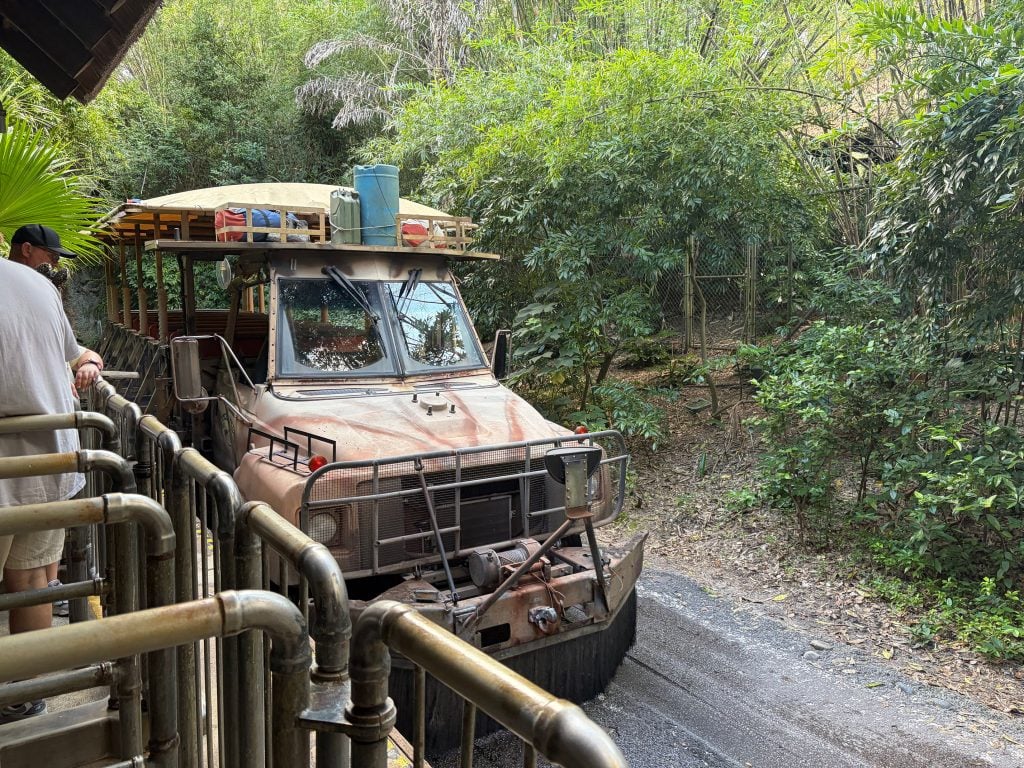 Kilimanjaro Safari Truck | WDWINFO.COM Why Does Kilimanjaro Safari at Animal Kingdom Always Have a Short Wait Time? Kilimanjaro Safari Truck
