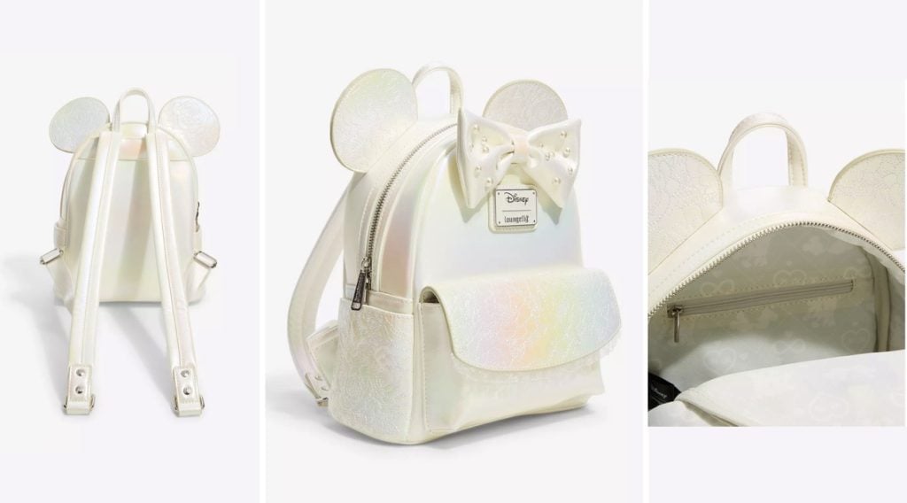 Loungefly Disney Mini Large | WDWINFO.COM New Loungefly Iridescent Wedding Bow Series + More Loungefly Disney Mini Large