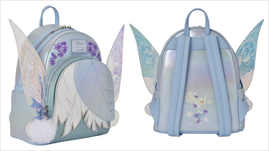 Loungefly Periwinkle Mini Large | WDWINFO.COM New Disney x Loungefly Styles With Whimsical Wings Loungefly Periwinkle Mini Large