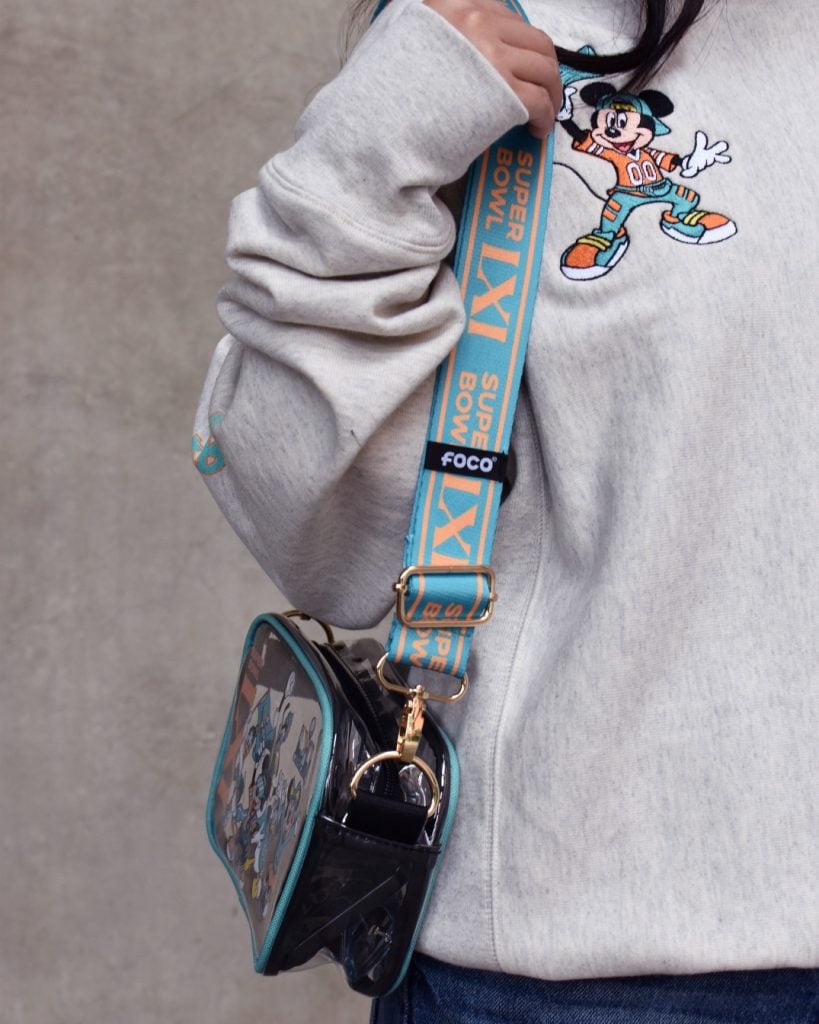 Mickey-and-Friends-Super-Bowl-LIX-Bag | WDWINFO.COM NEW Mickey & Friends Super Bowl LXI Merchandise Debuts Mickey-and-Friends-Super-Bowl-LIX-Bag