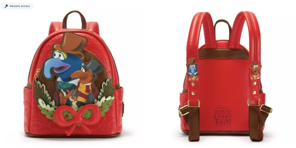Muppet Christmas Carol backpack Large | WDWINFO.COM Disney+ Access to The Muppet Christmas Carol Collection Muppet Christmas Carol backpack Large