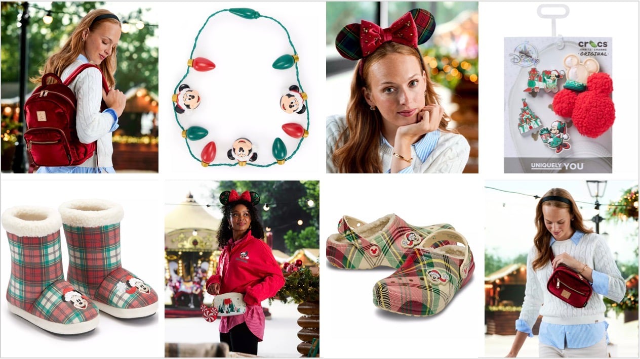 New Disney Holiday Accessories: Bags, Shoes & Accessories New Disney Holiday Accessories Header Large