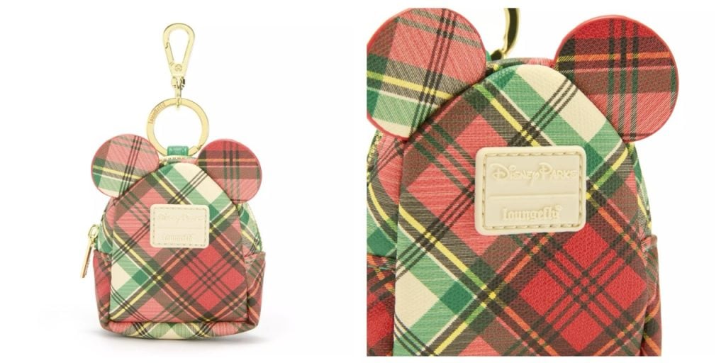 New Disney Holiday Accessories Plaid Charm Large | WDWINFO.COM New Disney Holiday Accessories: Bags, Shoes & Accessories New Disney Holiday Accessories Plaid Charm Large
