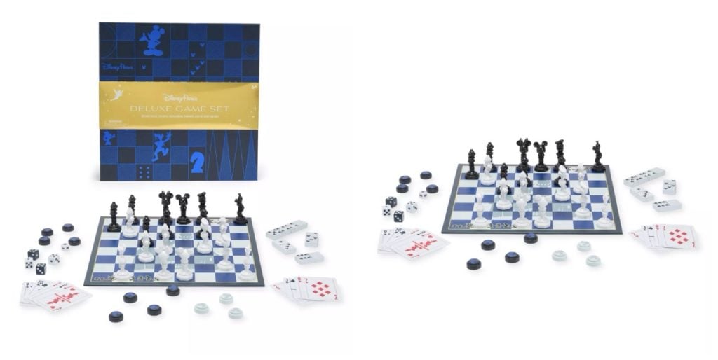New Disney Merch Chess Large | WDWINFO.COM New Disney Merch: Holiday Canvas Totes, Games & More! New Disney Merch Chess Large