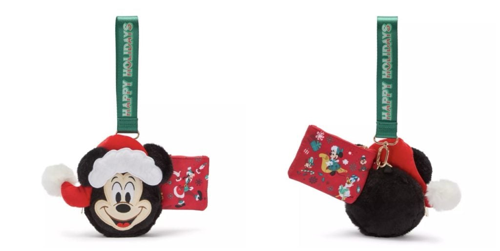 New Disney Merch Wristlet Large | WDWINFO.COM New Disney Merch: Holiday Canvas Totes, Games & More! New Disney Merch Wristlet Large