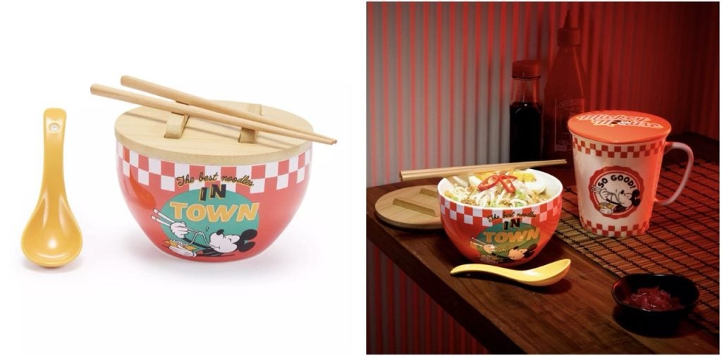 Noodle Bowl Disney Large | WDWINFO.COM New Disney Homeware Collection for Your Noodle Obsession Noodle Bowl Disney Large
