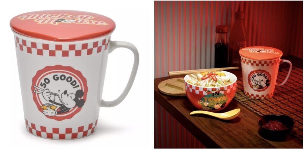 Noodle Cup Disney Large | WDWINFO.COM New Disney Homeware Collection for Your Noodle Obsession Noodle Cup Disney Large
