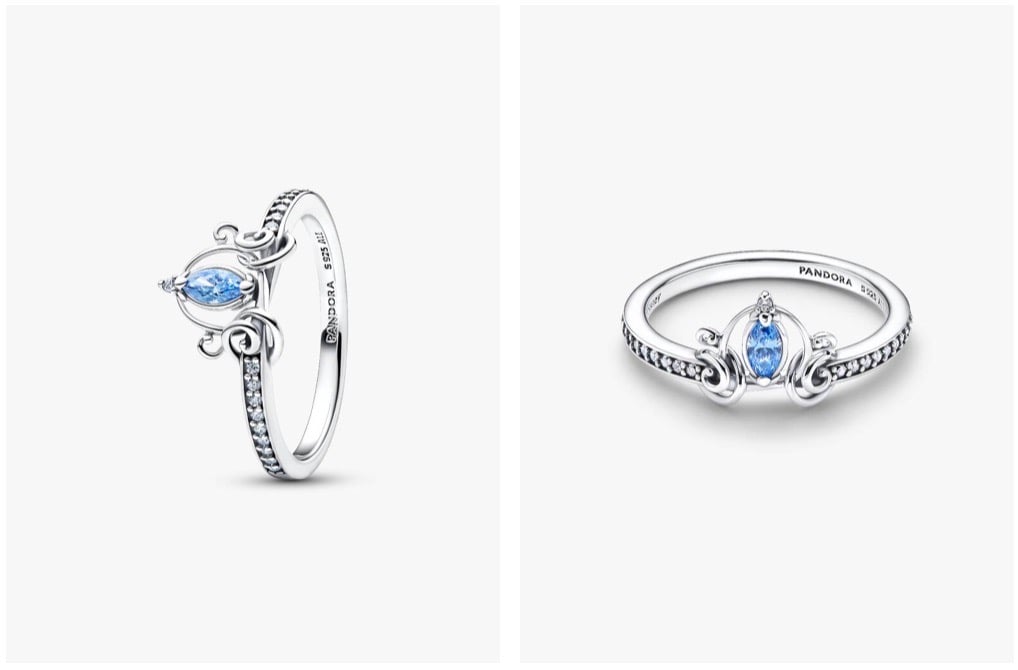 Pandora Disney Cinderella Large | WDWINFO.COM Unique New Pandora x Disney & MARVEL Charms & Rings Pandora Disney Cinderella Large