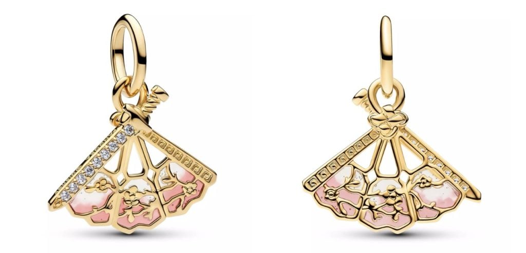 Pandora Mulan Fan Large | WDWINFO.COM New Disney x Pandora Charms for ‘Mulan’ Fans & Holidays Pandora Mulan Fan Large
