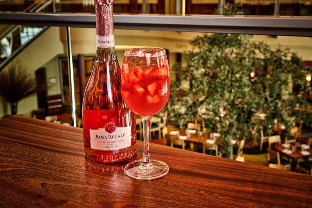 Patina_MariaEnzos_PinkVelvet_Hero Large | WDWINFO.COM New Seasonal Cocktails to Enjoy in Disney Springs Patina_MariaEnzos_PinkVelvet_Hero Large