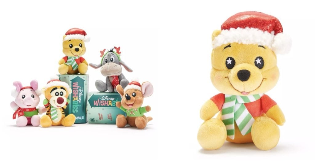 Plush 3 Large | WDWINFO.COM Adorable New Disney Wishables Winnie the Pooh Holiday Plush 3 Large