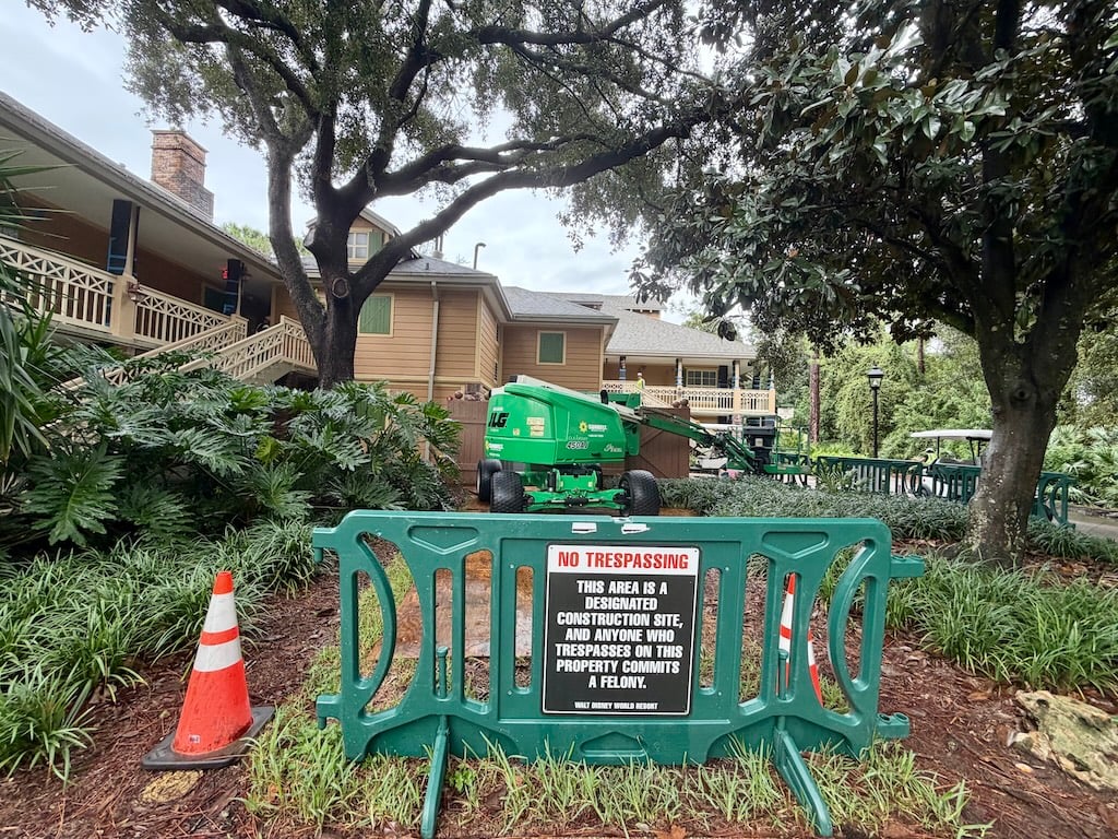 Port Orleans Construction 10 | WDWINFO.COM Worried Port Orleans Riverside Construction Will Ruin Your Vacation? Port Orleans Construction 10