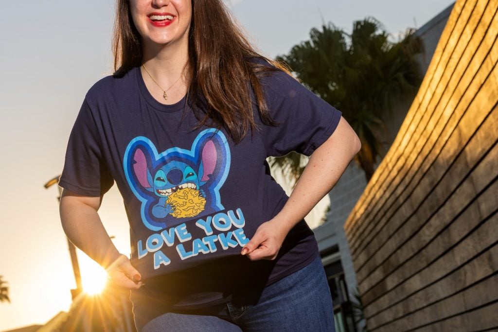 Stitch-Hanukkah-Shirt | WDWINFO.COM Disney Reveals New Hanukkah Merchandise for 2026 Stitch-Hanukkah-Shirt