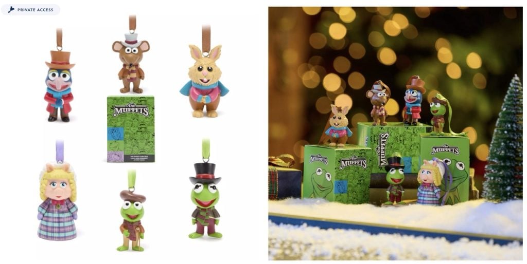 The Muppet Christmas Carol Ornaments Large | WDWINFO.COM Disney+ Access to The Muppet Christmas Carol Collection The Muppet Christmas Carol Ornaments Large