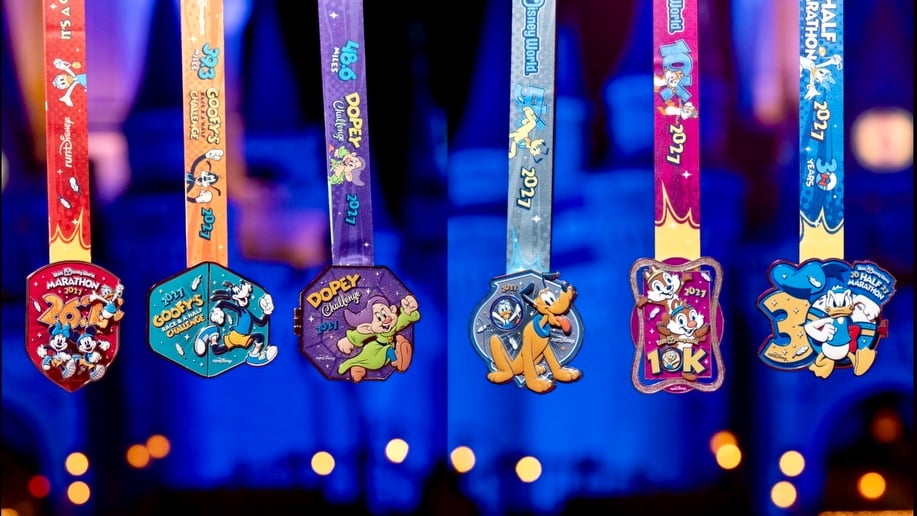 FIRST LOOK: 2027 Walt Disney World Marathon Weekend Medals Revealed! Screenshot  Screenshot