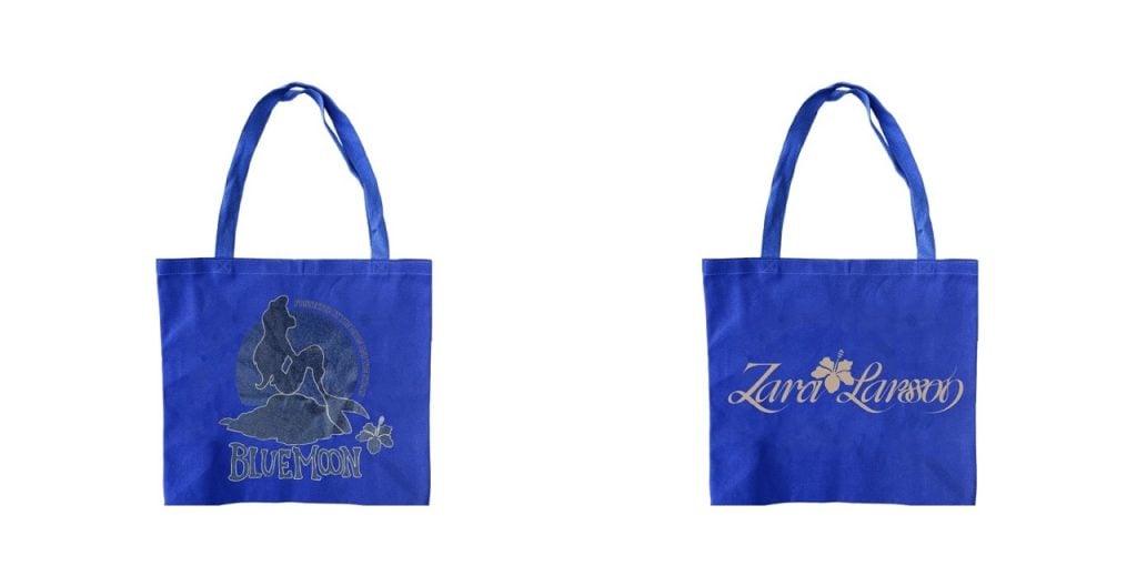 Zara Larsson x The Little Mermaid Disney Blue Bag Large | WDWINFO.COM New Zara Larsson x The Little Mermaid Merch Collection Zara Larsson x The Little Mermaid Disney Blue Bag Large