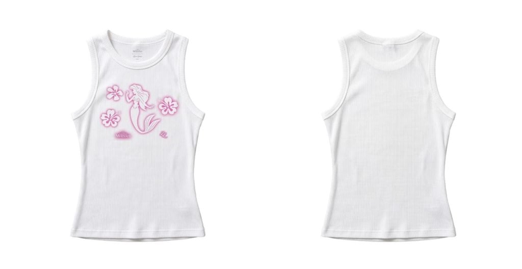 Zara Larsson x The Little Mermaid Disney Singlet Large | WDWINFO.COM New Zara Larsson x The Little Mermaid Merch Collection Zara Larsson x The Little Mermaid Disney Singlet Large
