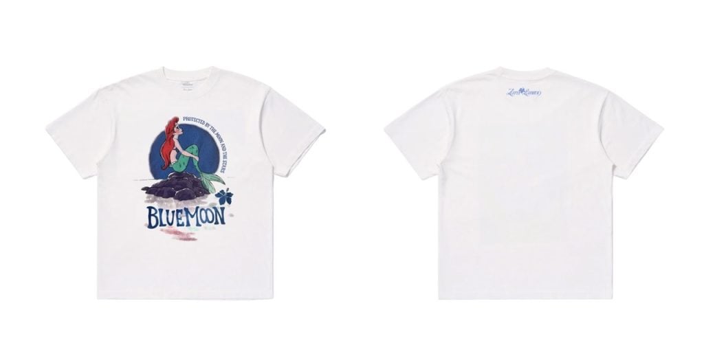Zara Larsson x The Little Mermaid Disney White T Large | WDWINFO.COM New Zara Larsson x The Little Mermaid Merch Collection Zara Larsson x The Little Mermaid Disney White T Large