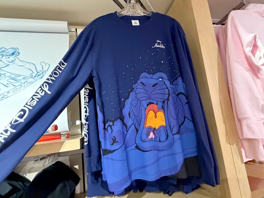 cave of wonders longsleeve | WDWINFO.COM New Disney Merch Alert: Aladdin Apparel at Hollywood Studios cave of wonders longsleeve