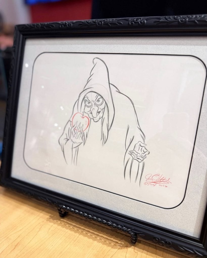 disney springs hand drawn art - 1 | WDWINFO.COM Did You Know You Can Buy Hand-Drawn Disney Art at Disney Springs? disney springs hand drawn art - 1