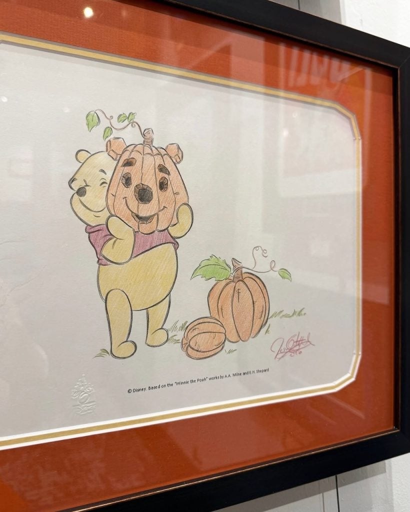 disney springs hand drawn art - 2 | WDWINFO.COM Did You Know You Can Buy Hand-Drawn Disney Art at Disney Springs? disney springs hand drawn art - 2