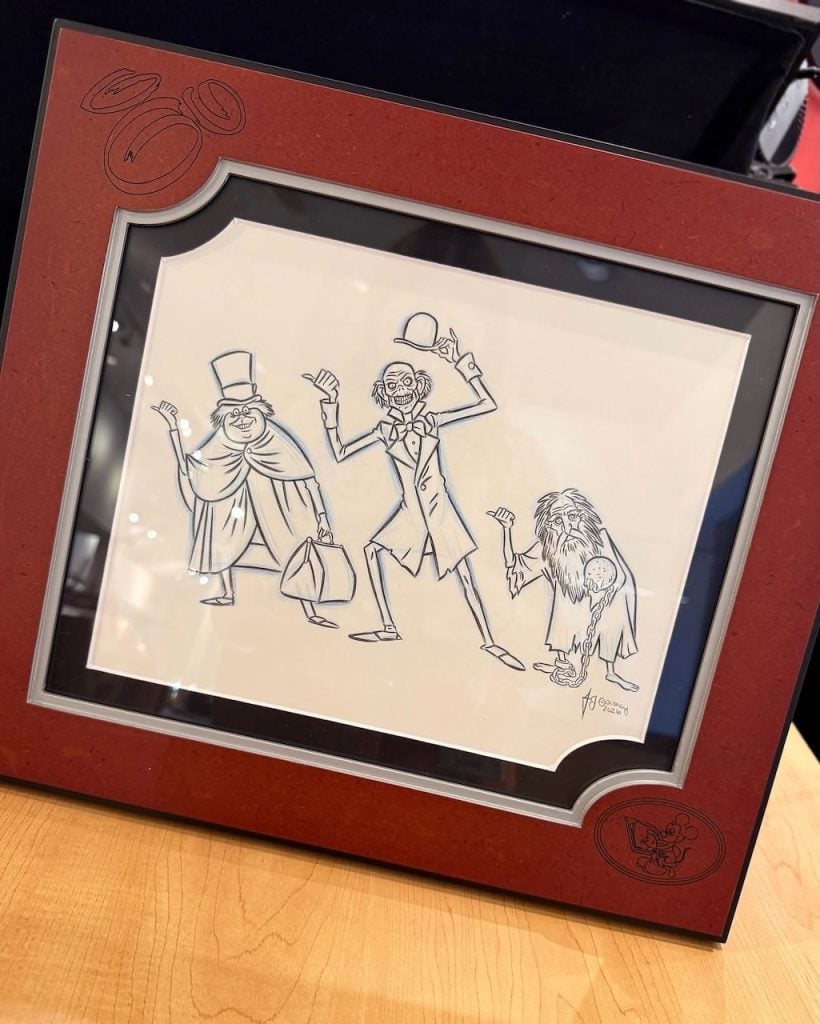disney springs hand drawn art - 3 | WDWINFO.COM Did You Know You Can Buy Hand-Drawn Disney Art at Disney Springs? disney springs hand drawn art - 3