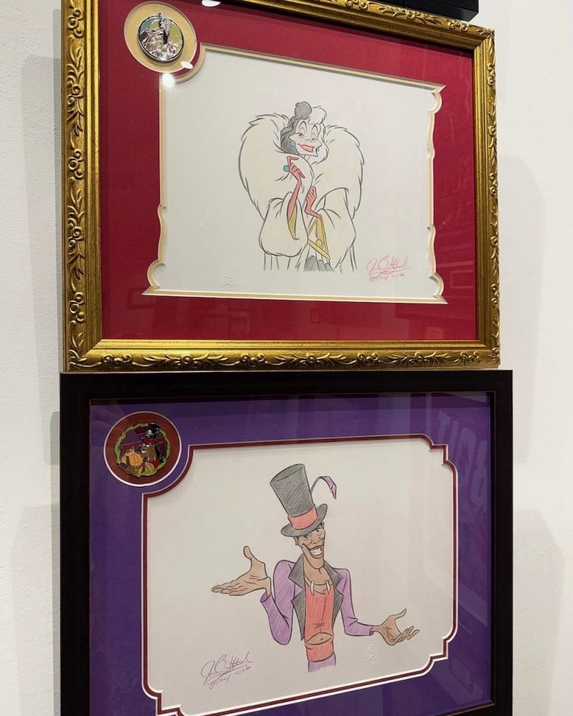 disney springs hand drawn art - 4 | WDWINFO.COM Did You Know You Can Buy Hand-Drawn Disney Art at Disney Springs? disney springs hand drawn art - 4