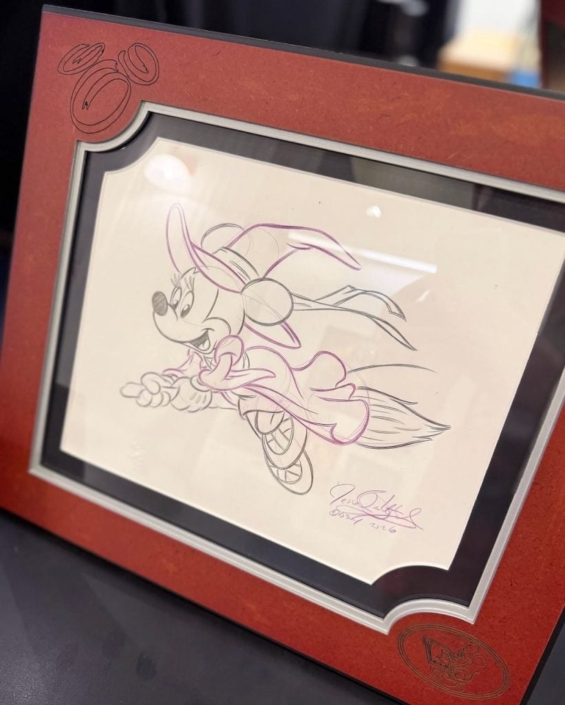 disney springs hand drawn art - 7 | WDWINFO.COM Did You Know You Can Buy Hand-Drawn Disney Art at Disney Springs? disney springs hand drawn art - 7