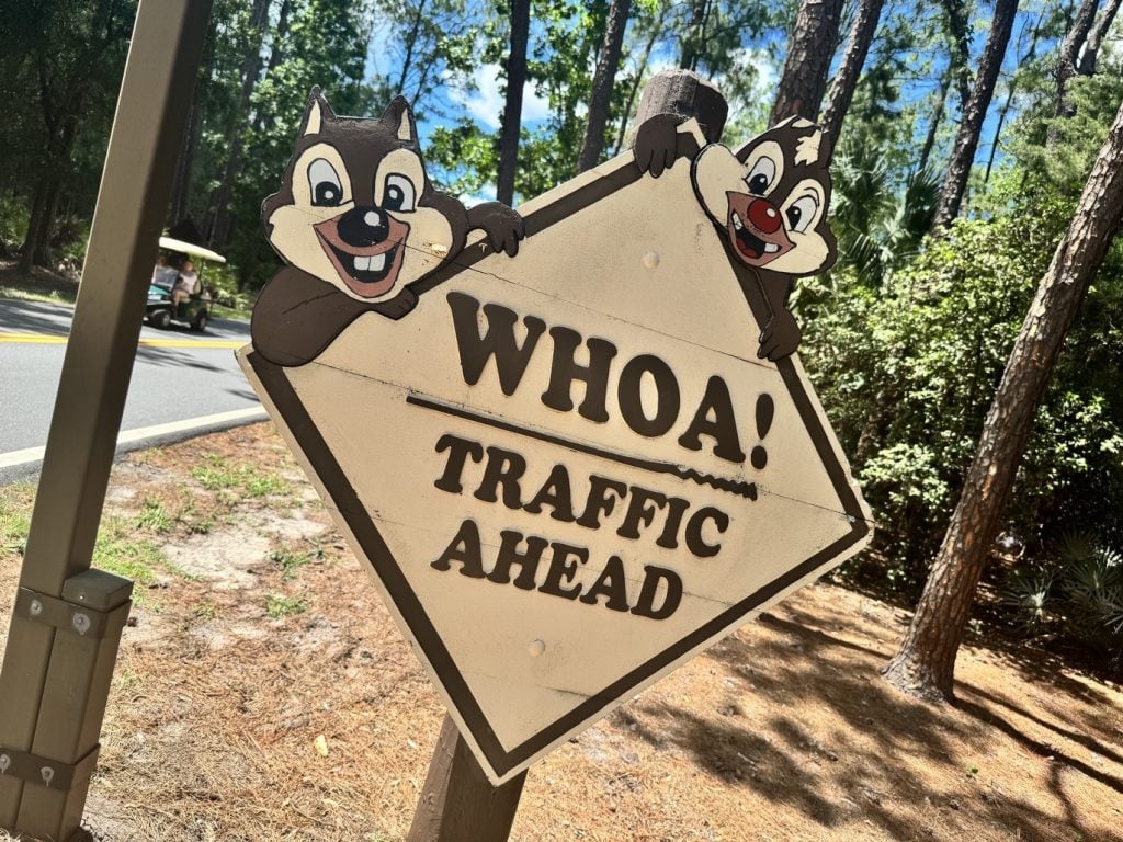 fort wilderness campground chip and dale sign_chloe | WDWINFO.COM Camping With Chip ‘n’ Dale! Cute Fort Wilderness Merchandise at Disney World fort wilderness campground chip and dale sign_chloe