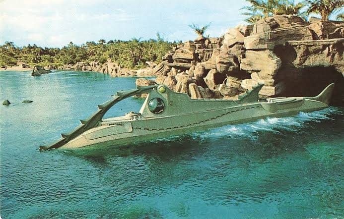 20k leagues under the sea vintage postcard | WDWINFO.COM Which Opening Day Magic Kingdom Attractions Are Still Here 55 Years Later? 20k leagues under the sea vintage postcard