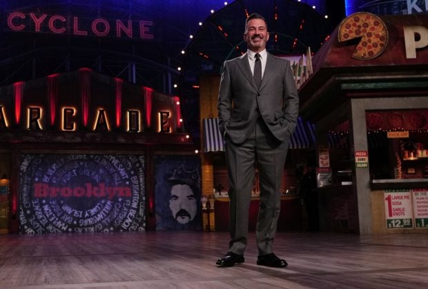 “Jimmy Kimmel Live!” airs every weeknight at 11:35 p.m. ET and features a diverse lineup of guests that include celebrities, athletes, musical acts, comedians and human interest subjects, along with comedy bits and a house band. The guests for Wednesday, September 30 included Billy Crystal (“860”), Mahershala Ali (“Your Mother Your Mother Your Mother”), and musical guest Audrey Hobert. (Disney/Randy Holmes)