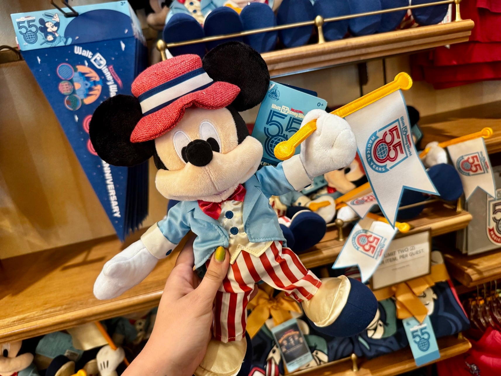 New 55th Anniversary Merchandise Now at Walt Disney World wdw 55th annivesary merch_october 2026_chloe